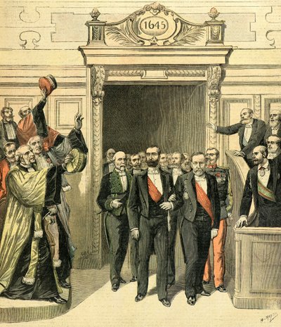 Prezes Sadi Carnot autorstwa Henri Meyer