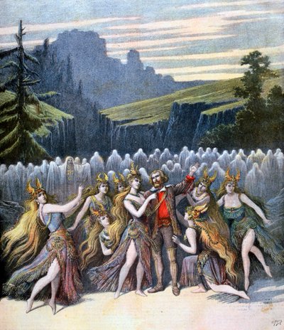 Spoczywaj w pokoju, występ w Théâtre de la Gaîté, 1894 autorstwa Henri Meyer