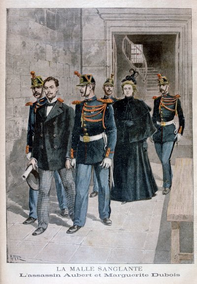 Zabójcy Albert i Marguerite Dubois, 1896 autorstwa Henri Meyer