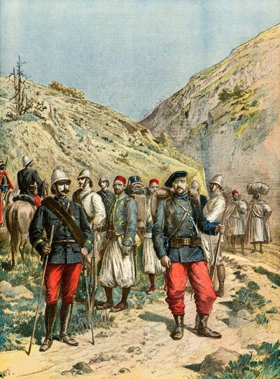Mundury armii francuskiej autorstwa Henri Meyer