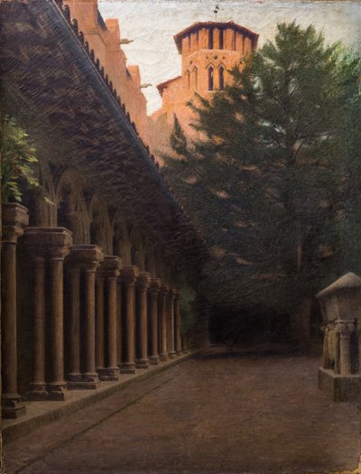Klasztor augustianów w Tuluzie autorstwa Henri Rachou