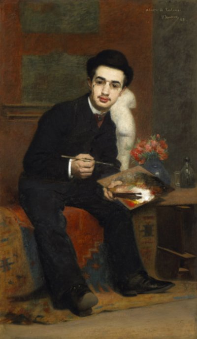 Henri de Toulouse-Lautrec, 1883. autorstwa Henri Rachou