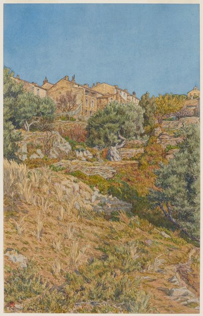 Bormes autorstwa Henri Rivière