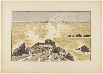 La Vague (Fala) autorstwa Henri Rivière