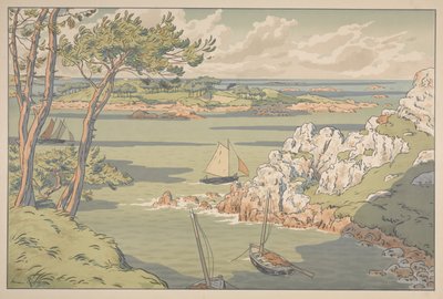 Aspekty Natury: Wyspa autorstwa Henri Rivière