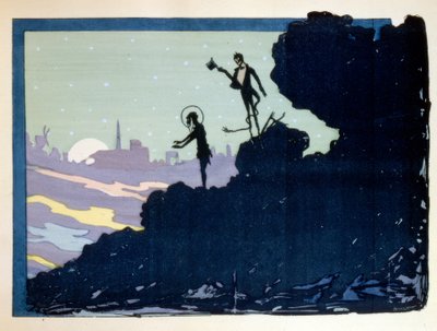 Kuszenie św. Antoniego autorstwa Henri Rivière