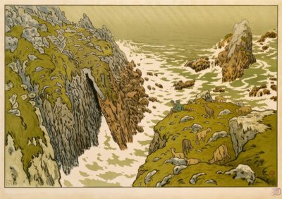 Klif autorstwa Henri Rivière