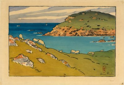 La Garde-Guérin (Saint-Briac) autorstwa Henri Rivière