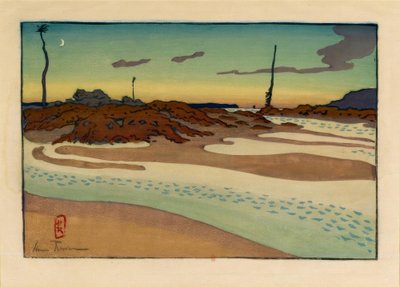 Tagi; Usta, Cheruette i Osioł (Saint-Briac) autorstwa Henri Rivière