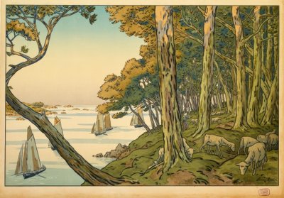 letni wieczór autorstwa Henri Rivière