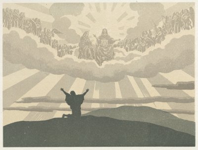 Żyd wędrujący: Niebo autorstwa Henri Rivière
