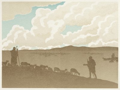 Żyd wędrujący: równina autorstwa Henri Rivière