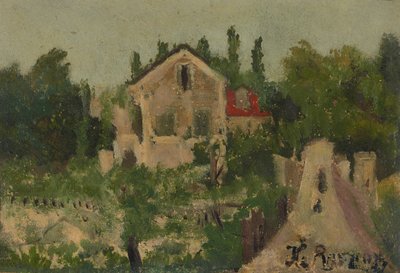 Projekt: Dom wiejski w St-Cloud autorstwa Henri Rousseau