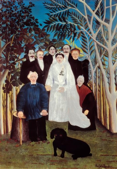 Wesele na wsi autorstwa Henri Rousseau