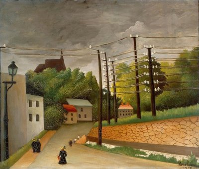 Widok Malakoffa autorstwa Henri Rousseau