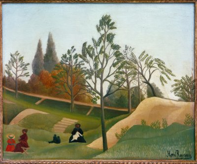 Widok fortyfikacji autorstwa Henri Rousseau