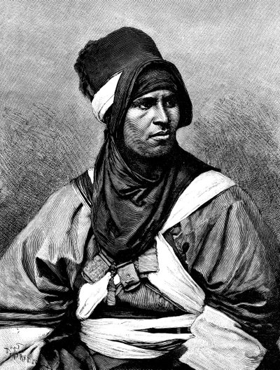 Mężczyzna Targu, 1895. autorstwa Henri Thiriat