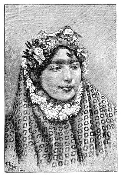 Szlachetna perska dama, 1895. autorstwa Henri Thiriat