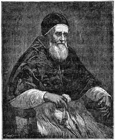 Papież Jules II, 1898 autorstwa Henri Thiriat