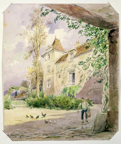Dom Armande Bejart (1642-1700) w Meudon, ok. 1906 autorstwa Henri Toussaint