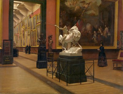 Wnętrze Starego Muzeum autorstwa Henri Van Dyck