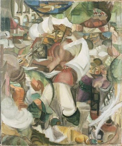 Myśliwy autorstwa Henri Victor Gabriel Le Fauconnier