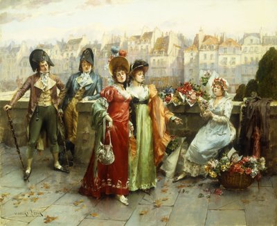 Flirt autorstwa Henri Victor Lesur