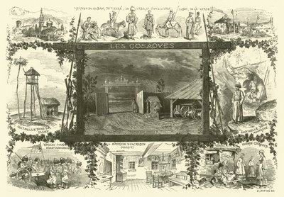 Rosja (grawerowanie) autorstwa Henri de (after) Montaut