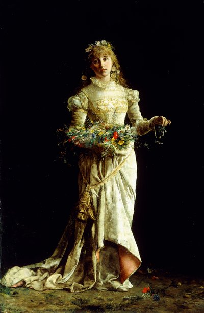Ofelia autorstwa Henri de Gouvion-Saint-Cyr