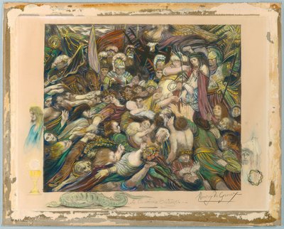Chrystus wśród swoich oprawców autorstwa Henri de Groux