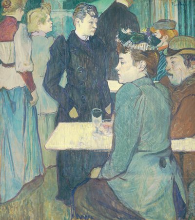 Zakątek Moulin de la Galette autorstwa Henri de Toulouse-Lautrec
