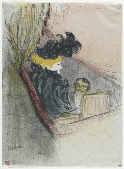 Książęca sielanka, Clara Ward autorstwa Henri de Toulouse-Lautrec