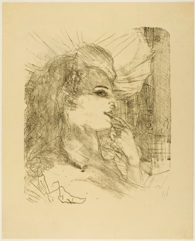 Anna Held, z Treize Litographies autorstwa Henri de Toulouse-Lautrec