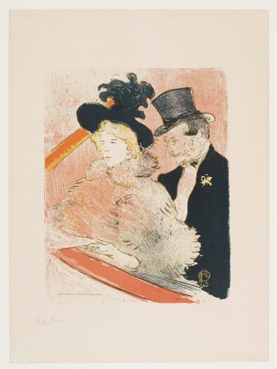 Na koncercie autorstwa Henri de Toulouse-Lautrec