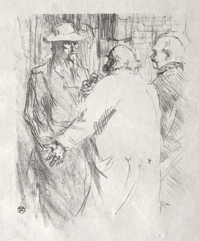 U podnóża Synaju: Clemenceau do Buska autorstwa Henri de Toulouse-Lautrec