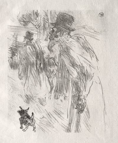U stóp Synaju: Żydzi polscy, Carlsbad autorstwa Henri de Toulouse-Lautrec