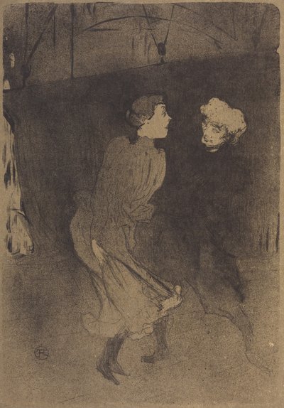 Próba generalna w Folies-Bergère autorstwa Henri de Toulouse-Lautrec