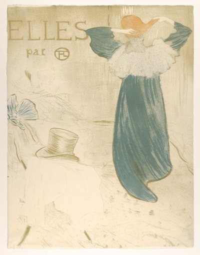 Elles (okładka portfolio) autorstwa Henri de Toulouse-Lautrec