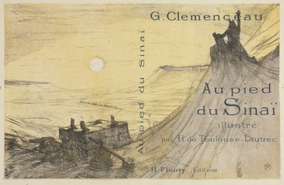 U stóp Synaju: okładka autorstwa Henri de Toulouse-Lautrec