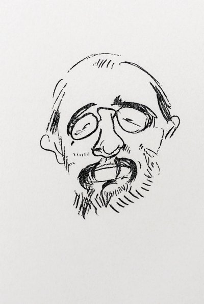 Henri Toulouse-Lautrec. Autoportret. autorstwa Henri de Toulouse Lautrec