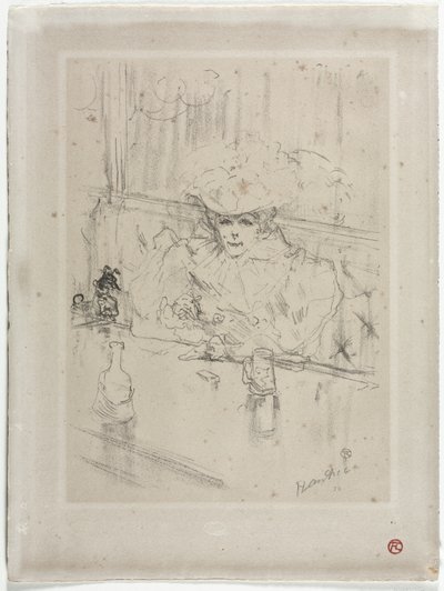 W Hannetonie autorstwa Henri de Toulouse-Lautrec