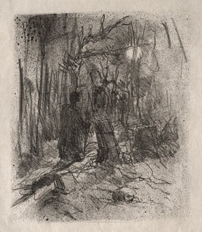 Cmentarz w Busk autorstwa Henri de Toulouse-Lautrec