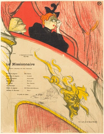 Misjonarz autorstwa Henri de Toulouse-Lautrec