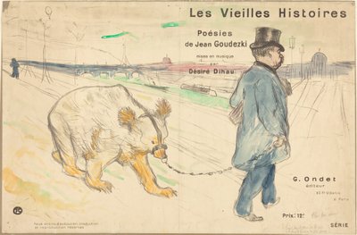 Stare historie (okładka/frontyspis) autorstwa Henri de Toulouse-Lautrec