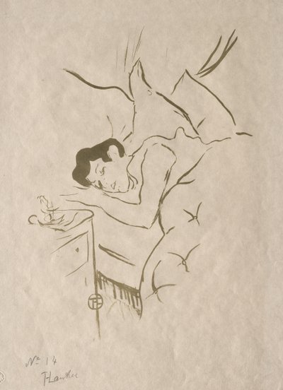 Stare historie: Twoje usta autorstwa Henri de Toulouse-Lautrec