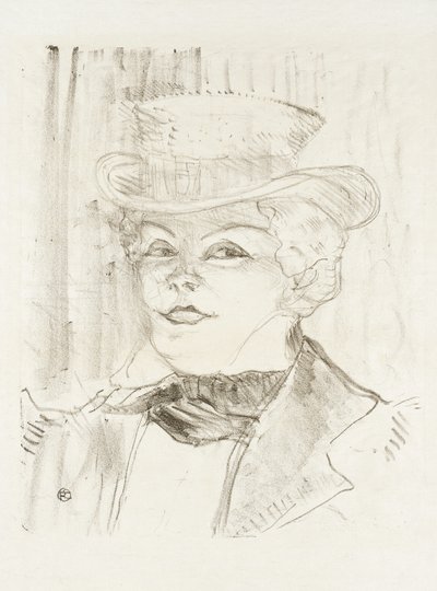 Madame Réjane autorstwa Henri de Toulouse-Lautrec