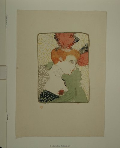 Melle Lender – popiersie autorstwa Henri de Toulouse-Lautrec