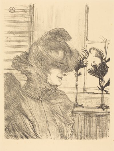 Pani Le Marguoin, modystka autorstwa Henri de Toulouse-Lautrec