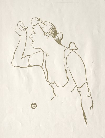 Paula Brebion autorstwa Henri de Toulouse-Lautrec