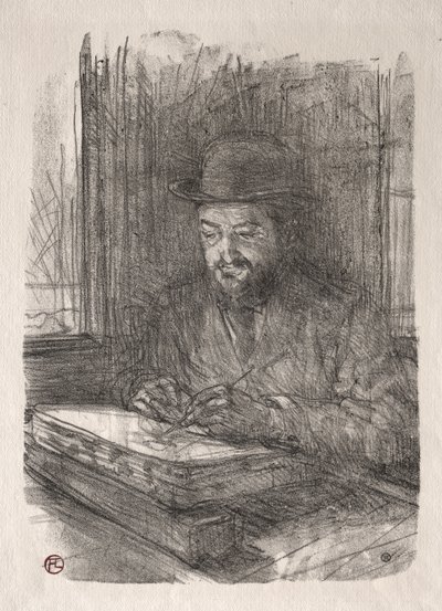Dobry litograf autorstwa Henri de Toulouse-Lautrec
